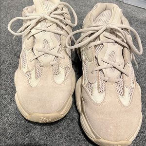 Adidas Yeezy 500 Blush Sneakers Size 10. No Box.